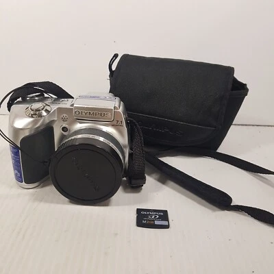 Olympus SP-510UZ 7.1MP 10x optical zoom 4xAA batteries Tested and working - Image 1 of 4