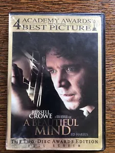 A Beautiful Mind (DVD, 2002, 2-Disc Set, Limited Edition Packaging Full Frame... - Imagen 1 de 4
