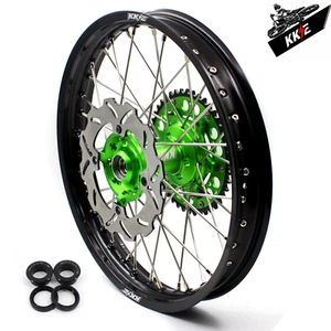 Disco de llanta de aleación de rueda trasera KKE 19" apto para KAWASAKI KX250F KX450F 2006-2018/KX125 250 - Imagen 1 de 12