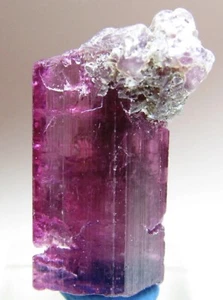 Mesmerizing Gem Rubellite Tourmaline Crystal With Lepidolite From Brazil - Bild 1 von 9