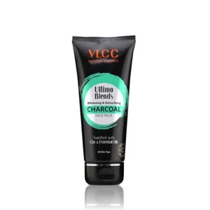 VLCC Ultimo Blends Whitening & Detoxifying Charcoal Face Pack - 100gm - Picture 1 of 7