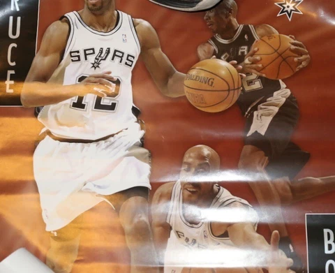 SPORTS POSTER - San Antonio Spurs Bruce Bowen Basketball NBA Cover