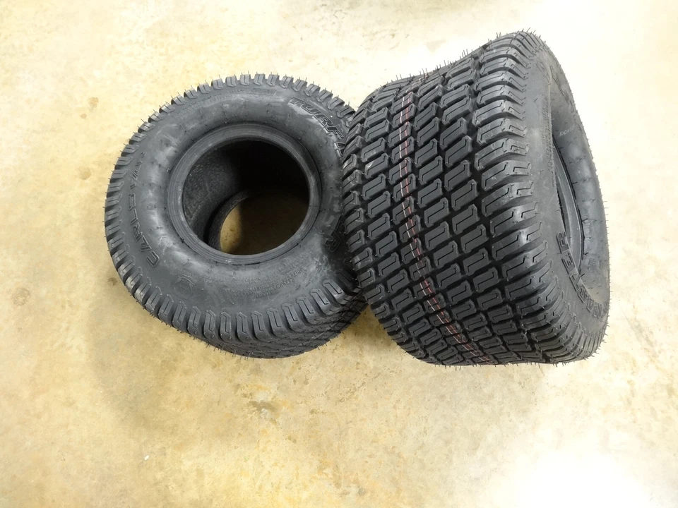 2- 20x10.00-8 Carlisle Turf Master 4p Tires Pair 5114051