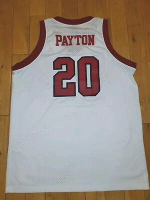 Camiseta deportiva retro vintage 1985 Nike Jordan TAG Gary Payton Skyline High School L Foto 1 de 4