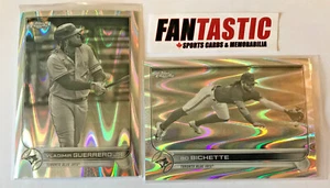 2022 Topps Chrome Sonic Black & White RayWave Refractor YOU PICK - Picture 1 of 2