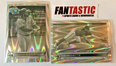 2022 Topps Chrome Sonic Black & White RayWave Refractor YOU PICK - Image 1 of 2