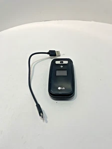 LG 441G Black Flip Phone AT&T TESTED  with working camera - Picture 1 of 6