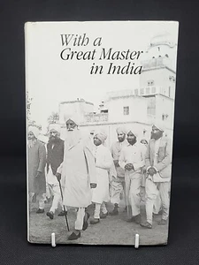With a Great Master in India - Julian Johnson: 8th Edition Hardback 1988 - Picture 1 of 11