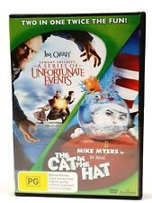A Series of Unfortunate Events and the Cat in the Hat DVD Movie Film Video