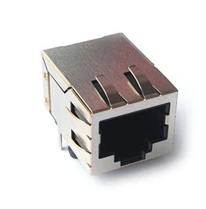 Conector empotrado LAN RJ45 8P8C conector de red montaje de PCB - Imagen 1 de 8