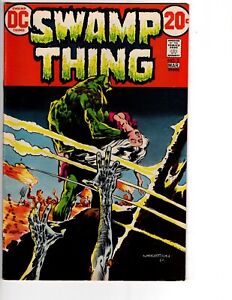 SWAMP THING #3 Comic Wrightson Art - 1st Full Appearance of Patchwork Man VF-