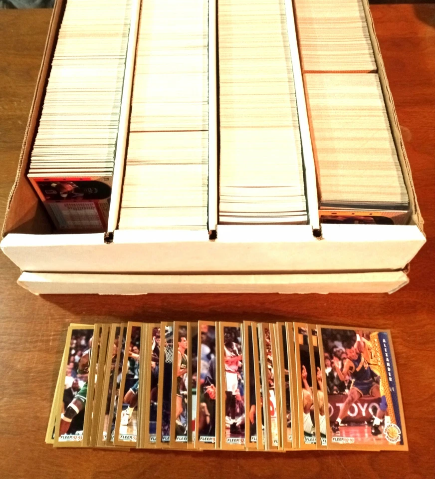 1992-93 Fleer Basketball Cards Complete Your Set U-Pick (#'s 1-222) Nm-Mint - Image 1 of 1