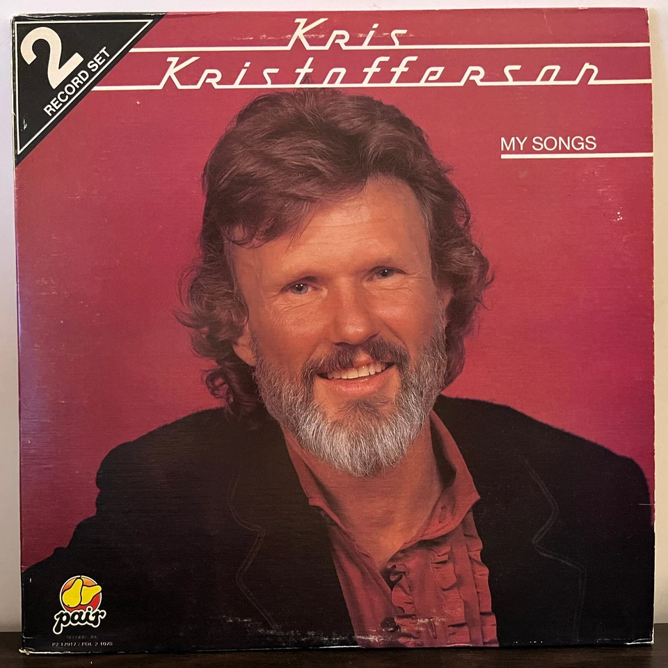 KRIS KRISTOFFERSON - My Songs (1985) - 12" Vinyl Record 2xLP - EX - Image 1 of 4
