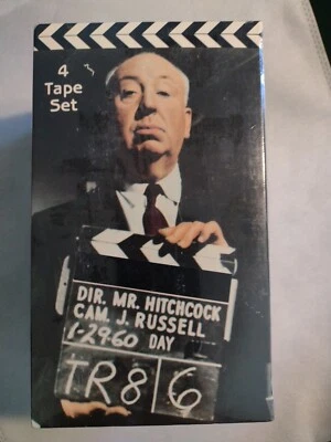 Alfred Hitchcock: Mystery Classics 4-Pack (VHS, 2000, 4-Tape Set) Factory Sealed - Image 1 of 4