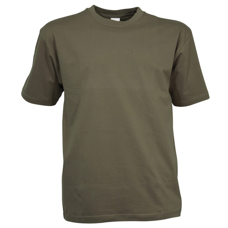 T-SHIRT UNI KAKI MILITAIRE PAINTBALL AIRSOFT ARMEE OPEX PARA - Photo 1/1