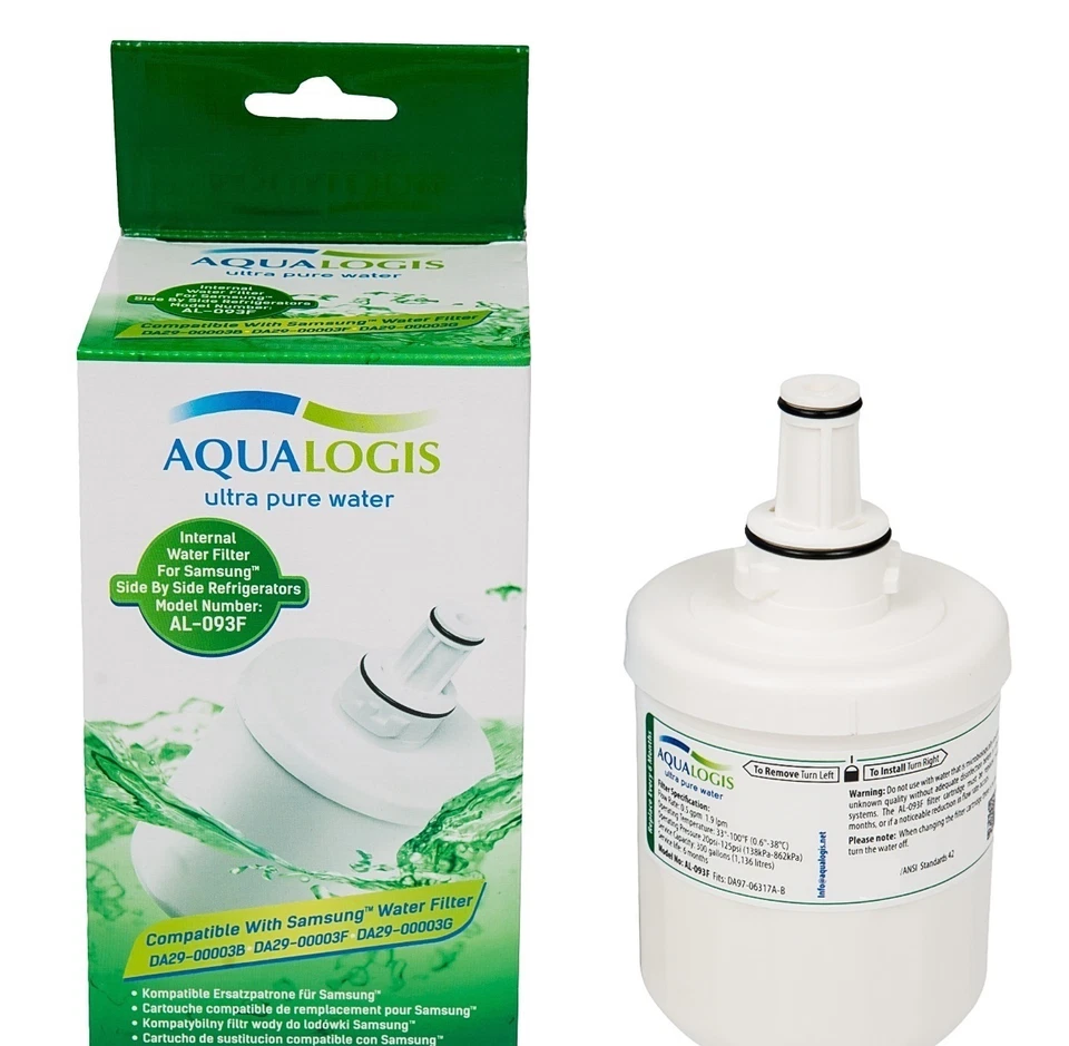 Aqualogis AL-093F passt Samsung Aqua-Pure DA61-00159A-B Da29-00003F HAFIN1EXP