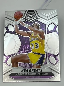 2023-24 Panini Mosaic Basket NBA Greats #299 Kareem Abdul-Jabbar LA Lakers - Foto 1 di 2