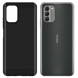 Durable Wear-Resisting Carbon Fiber Soft Slim TPU Case for Nokia G400 5G N1530DL - Picture 1 of 1