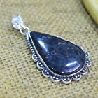 Nuummite Gemstone 925 Sterling Silver Christmas Pendant Jewelry Ds-216