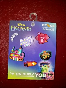 New Crocs Jibbitz Original 5-Pack Disney Encanto Shoe Charms - Picture 1 of 2