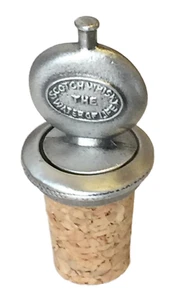 Scottish Sporran Flask Hand Crafted Pewter Bottle Stopper Wine Saver - Picture 1 of 3