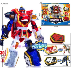 Geo Mecha Beast Guardian 01 THUNDERLION Thunder Lion Jaguar Tiger Transform Toy - Picture 1 of 9