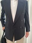 Givenchy Monsieur Men's Gray Double Breasted Wool 2 Piece Suit