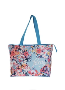 Bolso de Hombro Robin Ruth TEXAS Cartera de Viaje Flor Azul Claro Digital Floral - Imagen 1 de 3