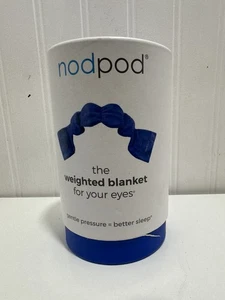 Nodpod The Weighted Blanket For Your Eyes Weighted Sleep Mask Rare Pacific Blue - Picture 1 of 5