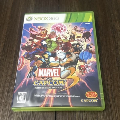 MARVEL VS CAPCOM 3 Fate of Two Worlds Xbox For Japan System xb - Image 1 of 4