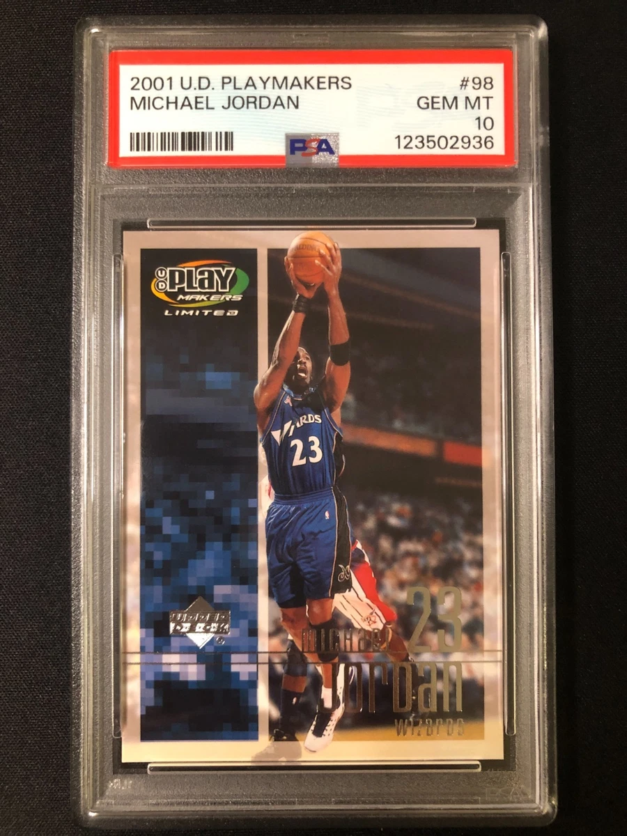 Michael Jordan 10 Graded Basketball Trading Cards & Accessories