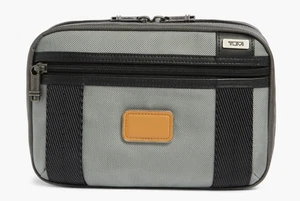 Tumi Fremont MCGUIRE Ballistic Nylon TRAVEL DOPP KIT Slate Gray & Black  NWT - Picture 1 of 4