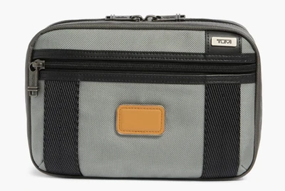 TUMI Fremont MCGUIRE Ballistic Nylon Travel Dopp Kit Slate Gray  Black NWT - Image 1 of 4