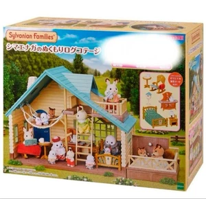 Schneevogel Familienhaus Calico Critters Original Sylvanian 3 Babys nicht enthalten - Bild 1 von 2