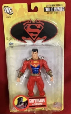 DC DIRECT SUPERMAN BATMAN ENEMIGOS PÚBLICOS SUPERMAN COMO SHAZAM! FIGURA DE ACCIÓN Foto 1 de 2