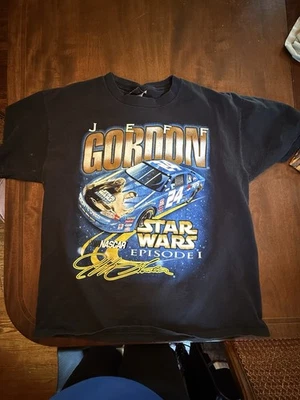 Camiseta De Colección Años 90 Star Wars Episodio I Nascar Jeff Gordon Para Hombre XL Pepsi Foto 1 de 3