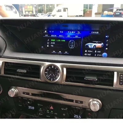 Radio estéreo para automóvil de 12,3"" navegación Android 8+128 GB para Lexus GS 2012-2020 NUEVO Foto 1 de 4