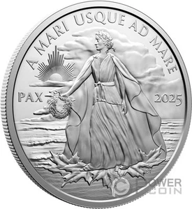 PEACE DOLLAR 5 Oz Silber Münze 50$ Canada 2025 - Bild 1 von 4