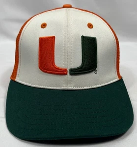 Neu ohne Etikett Vintage Miami Hurricanes Mütze Kappe Zwillinge Enterprise Druckknopflasche The U - Bild 1 von 6