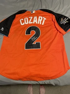 Zack Cozart Signed 2017 All Star Jersey W/ Inscription Cincinnati Reds Autograph - Picture 1 of 7