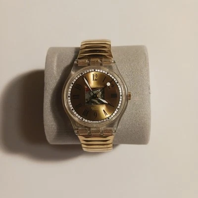 Swatch Watch GK256 Big Nomisa/With Case/Runs Well - Image 1 of 4