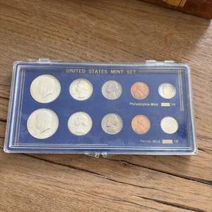 United States Mint Set Philadelphia And Denver 1964 10 Coin - Picture 1 of 2