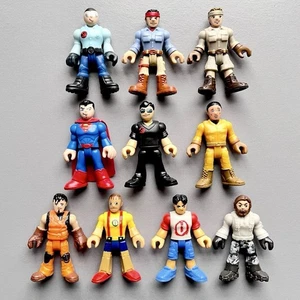 Fisher Price Imaginext Figures Bundle Toy DC Super Friends Jurassic World Park - Picture 1 of 11