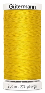 Gutermann 250P-850 Sew-All Thread 274yd-Goldenrod (5Pk) - Picture 1 of 1