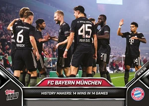 *PRE SALE* 2025-26 Topps Now Bayern München #1 History Makers! 14 wins - Bild 1 von 1
