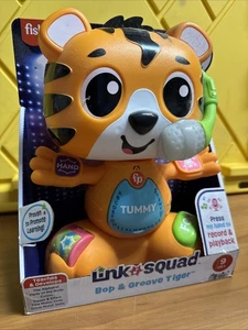 Fisher Price Link Squad Bop Groove Tiger interaktives Lernspielzeug für Kinder - Bild 1 von 10