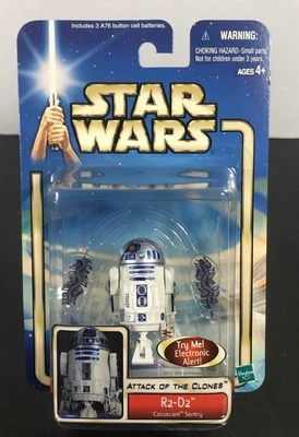 Figura Star Wars R2-D2 CORUSCANT SECURITY 3,75" #14 AOTC 2002 *No funciona* Foto 1 de 4