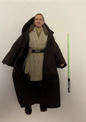 Star Wars La Serie Negra Qui Gon Jinn De Pack de 3 La Amenaza Fantasma Foto 1 de 4