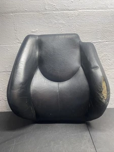 96-02 MERCEDES R129 FRONT LEFT SEAT UPPER BACKREST LEATHER CUSHION OEM Driver - Bild 1 von 13