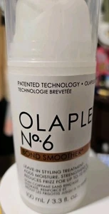 New Olaplex No 6 Bond Smoother Leave In Styling 72 Hr Hair Treatment 3.3 Fl Oz - Picture 1 of 6